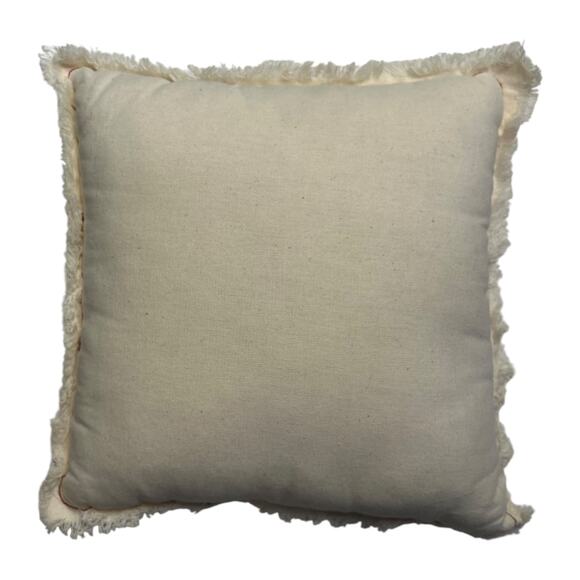 Christmas Holiday Accent Pillow 12"x12" - Picture 2 of 3